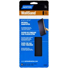 4-3/16 x 11" Drywall Paper Sheet 80grit Handy Pack-5/Pack