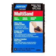 Multisand Small Area Sanding Sponge Fine/Medium Grit 4x2x1