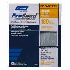 Prosand Sanding Sheet 9 X 11 180grit Job Pack-20/Pack