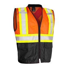 CSA Traffic Vest Zip 2Xl/3Xl