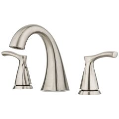 Masey 8" Centre Lavatory Brushed Nickel Faucet