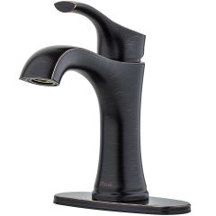 Auden 4" Centre Single Handle Tuscan Bronze Lavatory Faucet