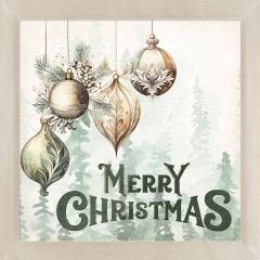 20 x 20 Framed Christmas Print