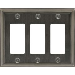 Triple Rocker Wall Plate