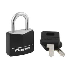 1-3/16in (30mm) Wide Covered Solid Body Padlock
