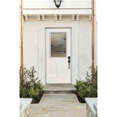 22" X 36" Door Glass Crosswalk Deco