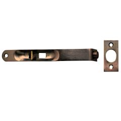 6" Radius End Flush Bolt, Oil Rubbed Bronze