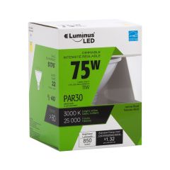 11 Watt PAR30sn LED Bulb 850l/ 3000k-2/Pack