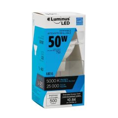 7 Watt MR16 LED Bulb 500l/ 5000k