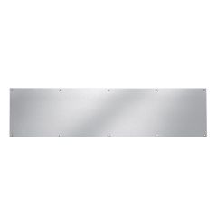 6" x 32" Kick Plate, Satin Aluminum