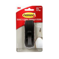 Command™ Large Modern Reflections Oil Rubbed Metal Hook