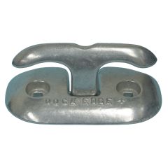6" Polished Aluminum Flip-up Dock Cleat