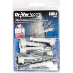 Drillertoggle 3/16" x 3"+ Bolt