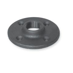 1/2" Fitting Black Iron Floor Flange