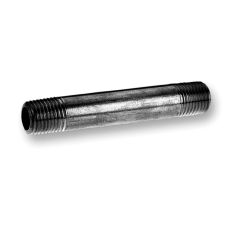 Pipe Nipple Black Steel 1/2 x 6