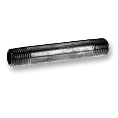 1/2" x 12" Pipe Nipple Black Steel