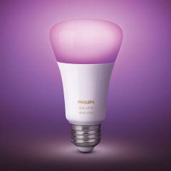 Hue White Ambiance and Colour A19 LED Single Bulb