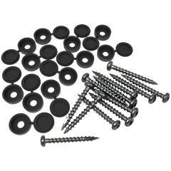Black Fastener Kit-12/Pack