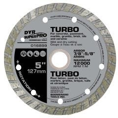 5" Turbo Diamond Blade