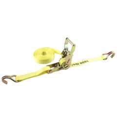 1" x 15" Ratchet with Double "J" Hooks 3000 Lb
