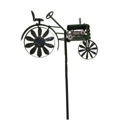 Solar Metal Spinner Stake