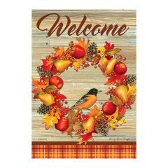 Autumn Song Welcome Garden Flag