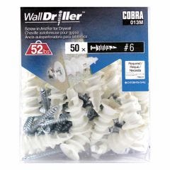 Walldriller #6 Nylon + Screws