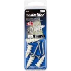 Walldriller #6 Nylon + Screws