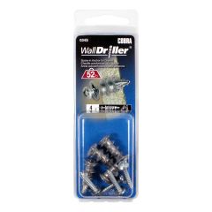 Walldriller #6 Zinc + Screws