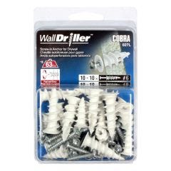 Walldriller #6 and #8l Nylon + Screws