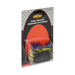 Trailer 4 Pole Flat Connector With 18 Guage Wire