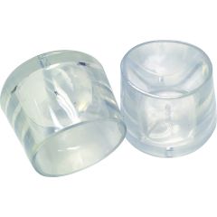 1-1/8" Clear Leg Tips
