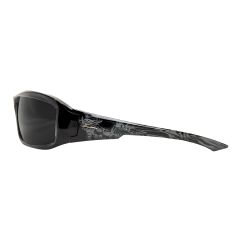 Brazeau Skull - Black and Grey Skull Frame/Smoke Lenses