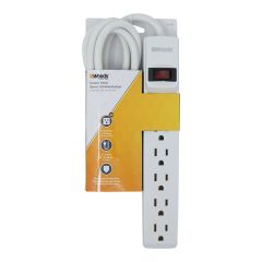 6 Outlet Power Strip 6' Cord