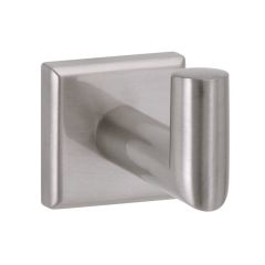 Naples Satin Nickel Single Robe Hook