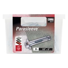 Parasleeve 1/2'' x 3''