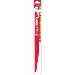 12 Inch Bi-Metal Nail-Embedded Wood Reciprocating Blade
