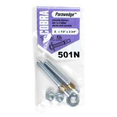 Parawedge 1/2" x 3-3/4"