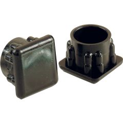 Leg Tip 3/4" Inside Plastic Black