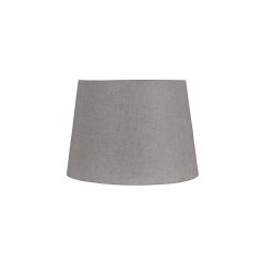 Small Smoke Grey Tapered Drum Shade