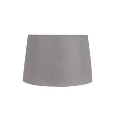 Large Smoke Grey Tapered Drum Shade