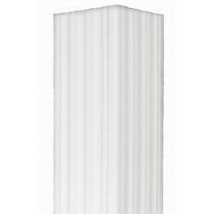 Post Wrap White 6" x 6" x 108" PVC