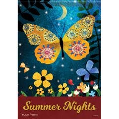 Moonlight Summer Nights Garden Flag