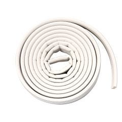 Weatherstripping Self Stick "M" Extra Large Gap White