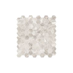 Mayfair Stella Argento Hexagon Polished Porcelain Mosaic