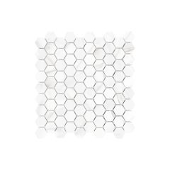 Mayfair Volakas Grigio Hexagon Polished Porcelain Mosaic