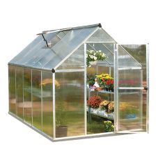 6' x 10' Mythos Twin Wall Greenhouse