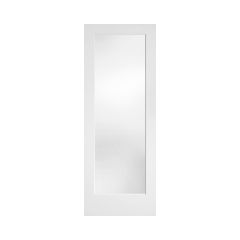 MDF 1 Lite Lami 32" x 80" Glass Door Shaker