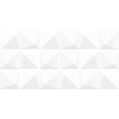 12"x24" White Prizmatic Glossy Linea Wall Tile 15.5 Sq-Ft/Bo