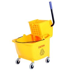 Sidepress Bucket And Wringer Yellow 35 Quart